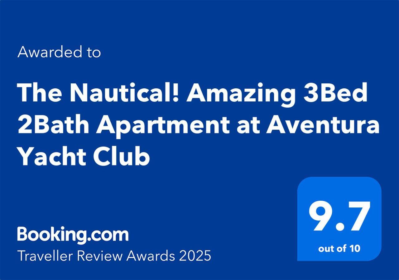 The Nautical! Amazing 3Bed 2Bath Apartment At Aventura Yacht Club Exterior photo