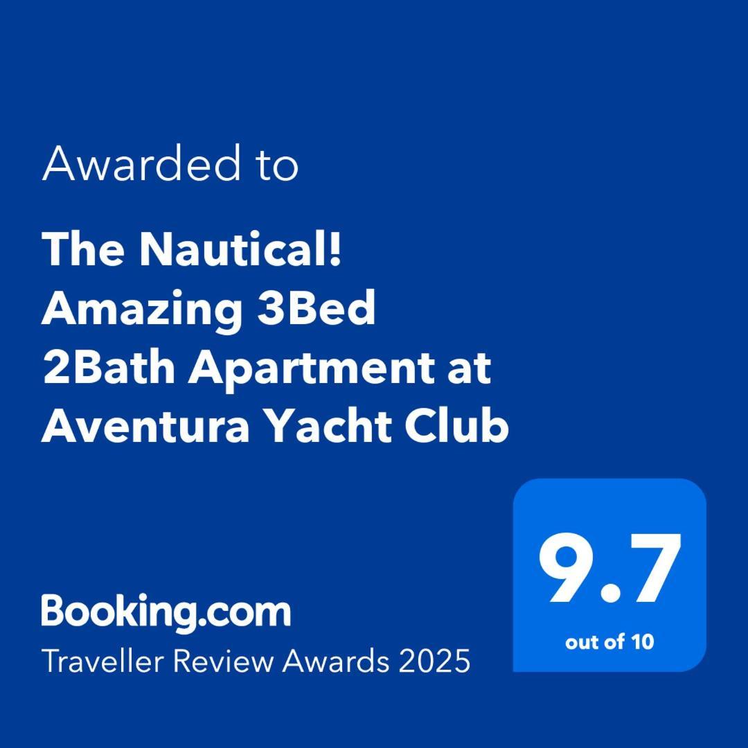 The Nautical! Amazing 3Bed 2Bath Apartment At Aventura Yacht Club Exterior photo